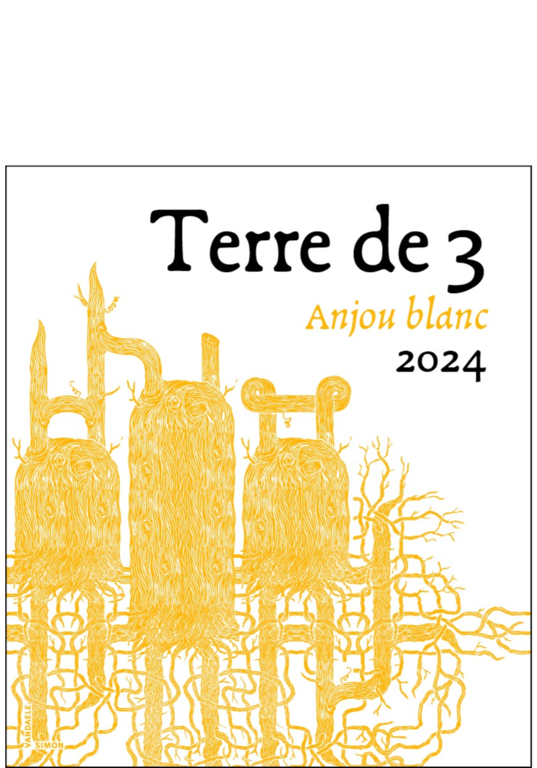 Appellation Anjou Contrôlée  -  Terre de 3 - 2024 - miniature 2