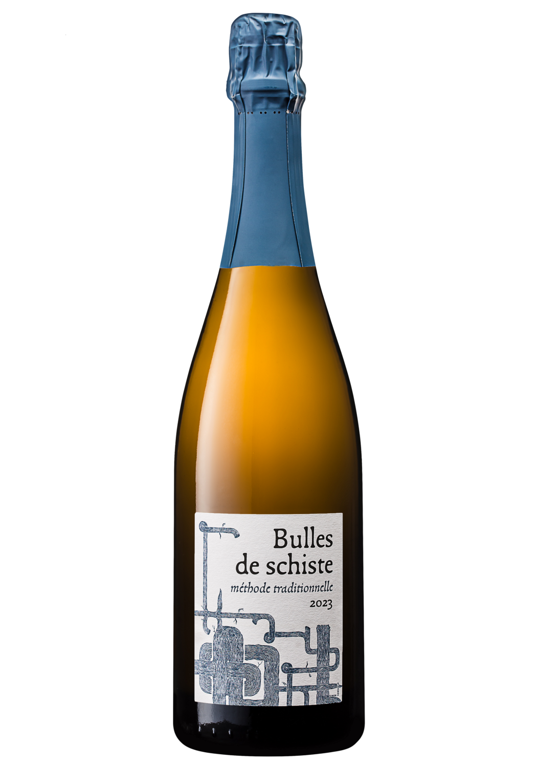 Vin mousseux de France - méthode traditionnelle  -  Bulles de schiste