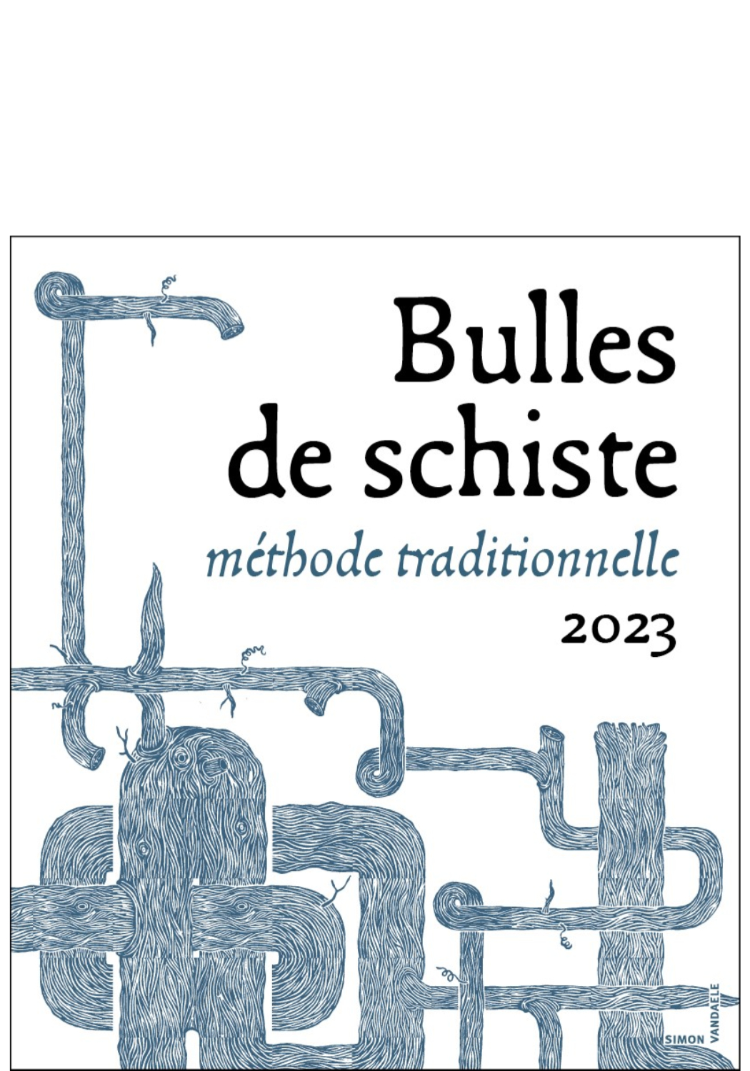 Vin mousseux de France - méthode traditionnelle - Bulles de schiste - 2023 - miniature 2