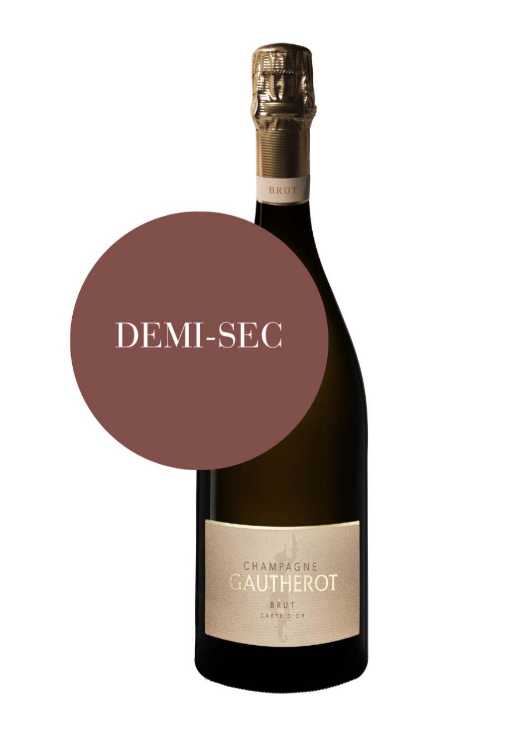 Champagne Blanc - Carte d'Or demi-sec