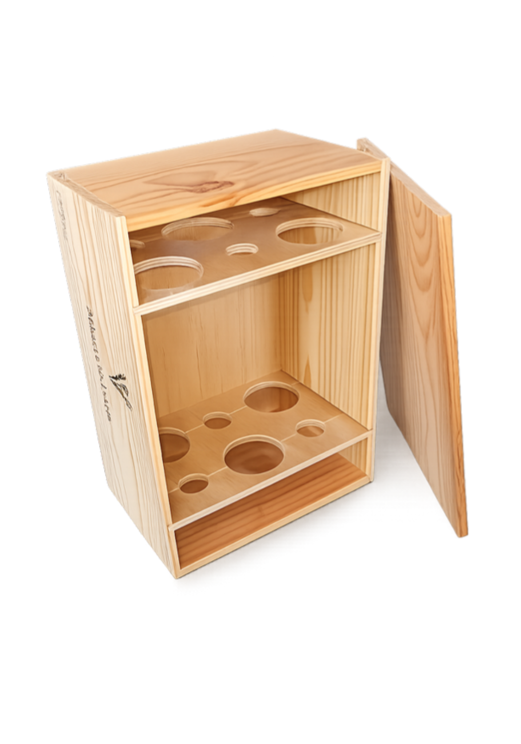 Caisse bois 6 bouteilles